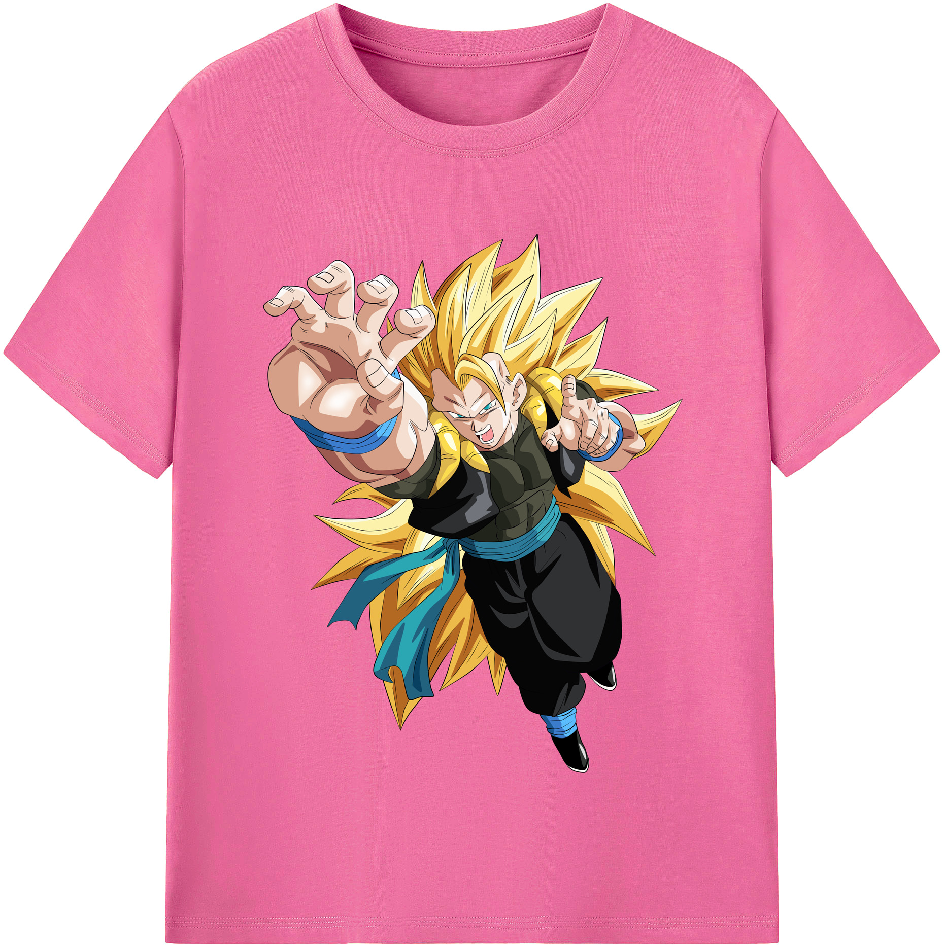（画像用） ドラゴンボール ベジータ四世（Bejīta Yonsei）DRAGON BALL Vegeta IV レディースカジュアルプリントTシャツ（綿100％）
